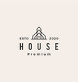house home mortgage roof architect hipster vector image vector image
