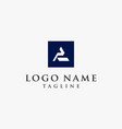 a clean unique and professional letter logo vector image vector image