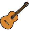 guitar vector image vector image