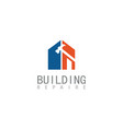 building repaire logo vector image