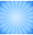 abstract rays on blue background vector image vector image