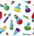 bright magical potions color seamless vector image vector image