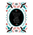 christmas and happy new year greeting card vector image