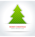christmas tree vector image vector image