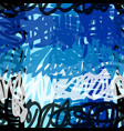hand drawn abstract scribble lines seamless vector image