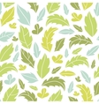 leaves silhouettes seamless pattern background vector image