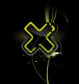 cross vector image vector image