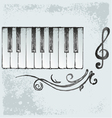 piano vector image vector image