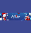 independence day usa celebration banner vector image
