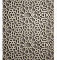 brown background islamic ornament vector image vector image