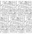 woman clothes seamless pattern vector image