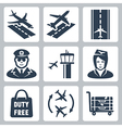 airport vector image
