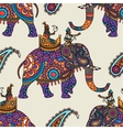 indian maharadjah hand drawn seamless pattern vector image