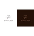 luxury and modern s logo design 2 vector image vector image