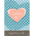 valentines retro vector image vector image