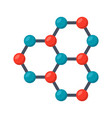 nanotechnology icon vector image