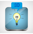 idea app icon vector image