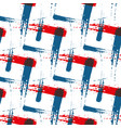 colorful brush stroke canvas seamless pattern vector image vector image