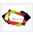 geometrical unusual pattern vector image