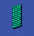 happy new year 2022 brochure or calendar cover vector image vector image