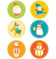 stickers vector image
