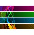 colorful banners vector image