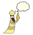 one of the three wise men with thought bubble vector image