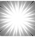 comic book speed lines background vector image
