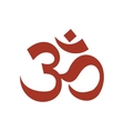 om symbol vector image vector image