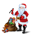 santa claus vector image