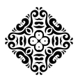 abstract mehndi tattoo ornament vector image