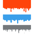 dripping paint vector image