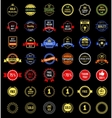 various badges vector image vector image