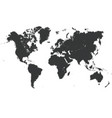 pixel dotted world map vector image