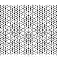black and white geometric seamless pattern vector image