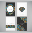 business style template vector image