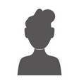 man faceless avatar vector image