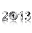 security concept 2013 new year vector image vector image