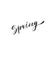 hand drawn ink brush graphic handwritten vector image vector image
