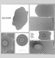 minimalistic abstract layouts modern vector image vector image
