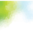 polygon background vector image vector image