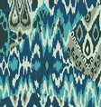 colored ethnic print pattern abstract background vector image vector image