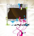 blank billboard vector image vector image