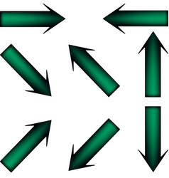 Green arrow Royalty Free Vector Image - VectorStock