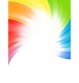 rainbow background vector image