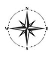vintage marine wind rose nautical chart vector image vector image