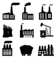 factories vector image vector image
