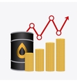 oil industry design vector image vector image