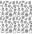 education seamless pattern vector image