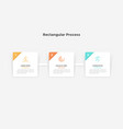 modern infographic template vector image